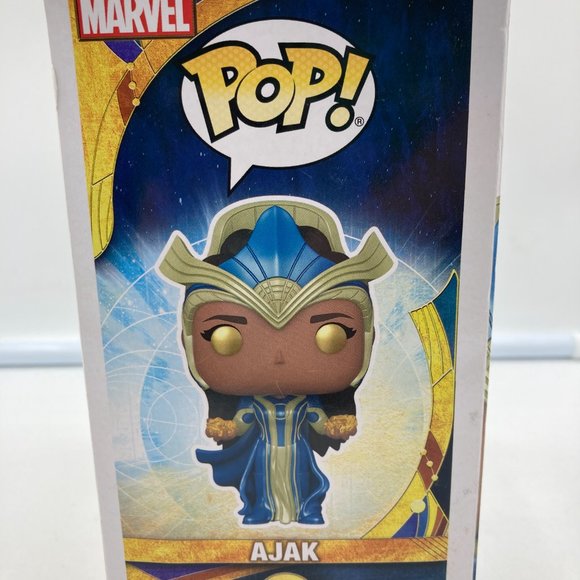 Funko Pop! Marvel Eternals #735 AJAK Bobble-Head Vinyl Figure - Picture 4 of 8